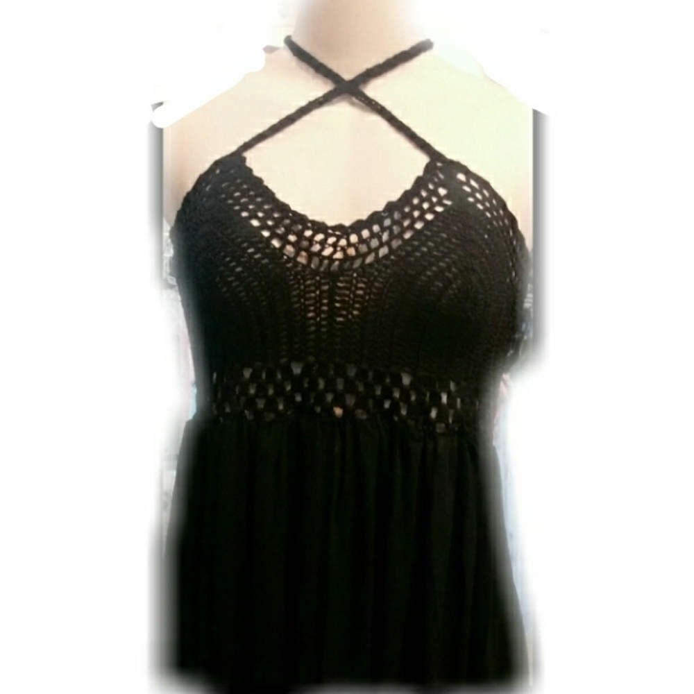 NWT Black Maxi Dress - Picture 2 of 8